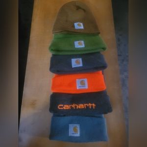 6 Carhartt hats